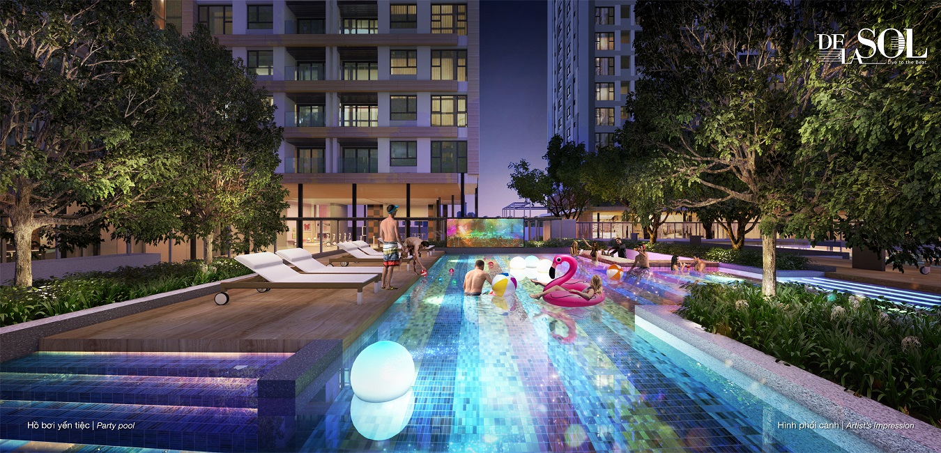 De La Sol - Hồ bơi yến tiệc