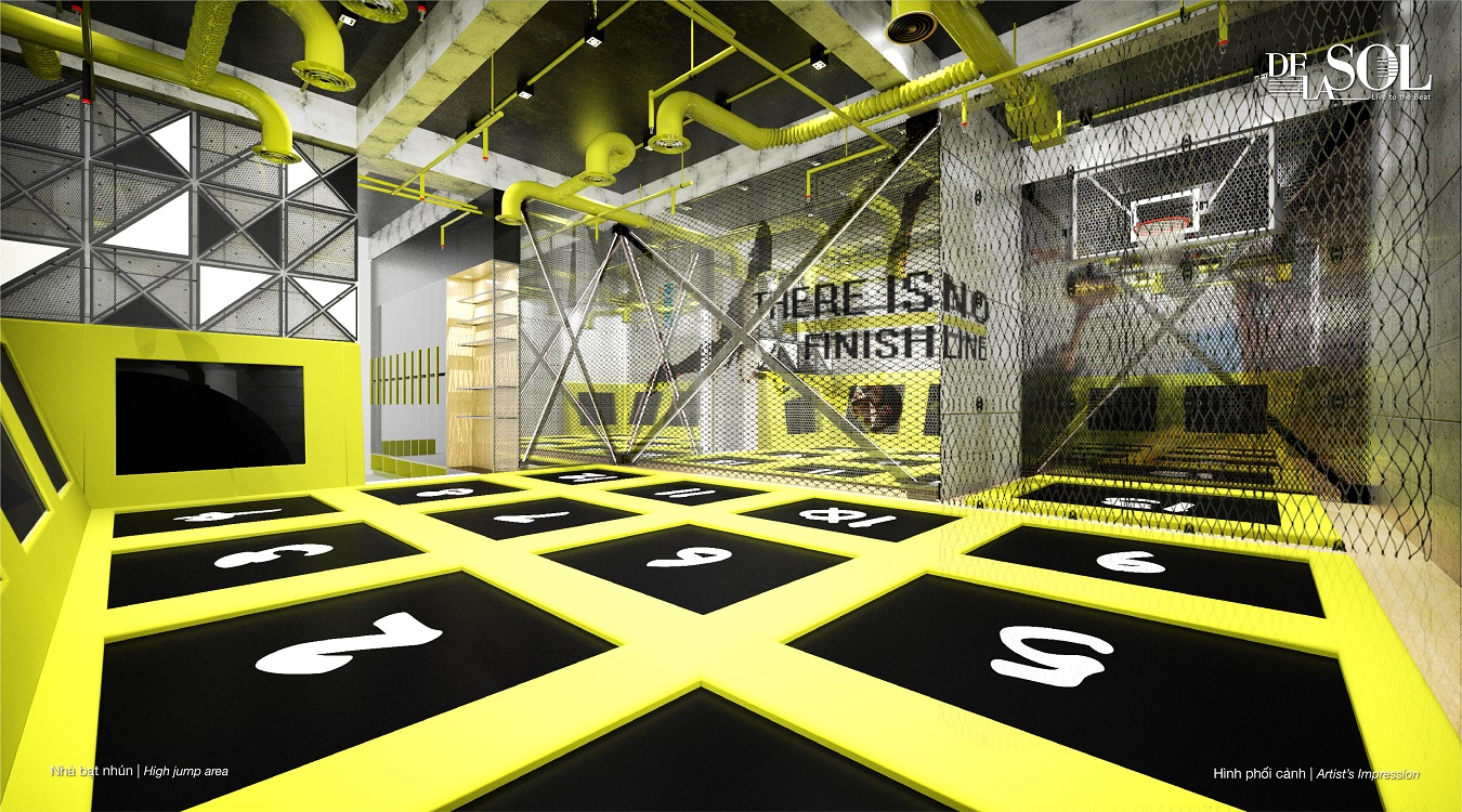 De La Sol - Nhà bạt nhún