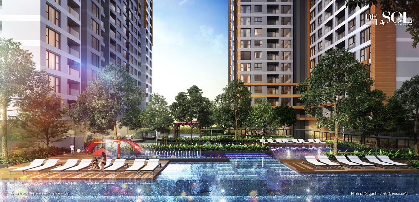 De La Sol - Ống trượt trẻ em