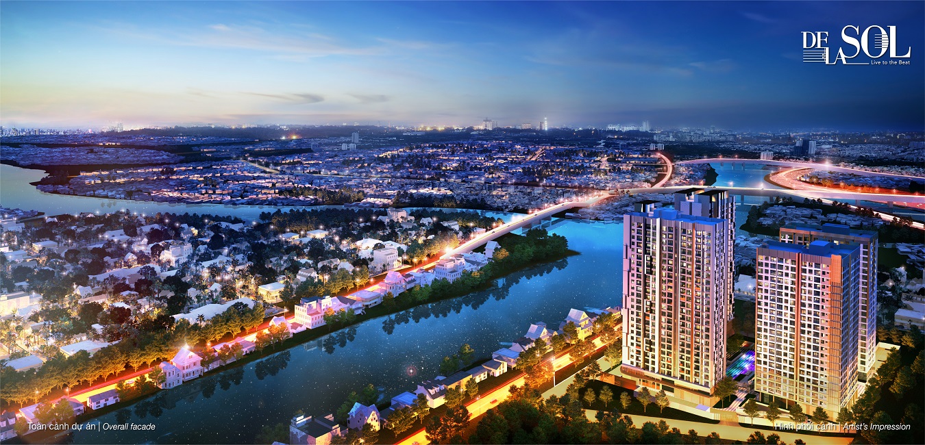 De La Sol - Toàn cảnh dự án ban đêm