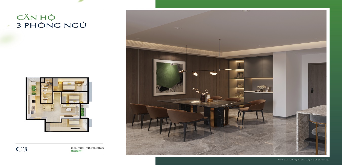 MB Căn hộ C3 - 3PN MB Căn hộ C3 - 3PN