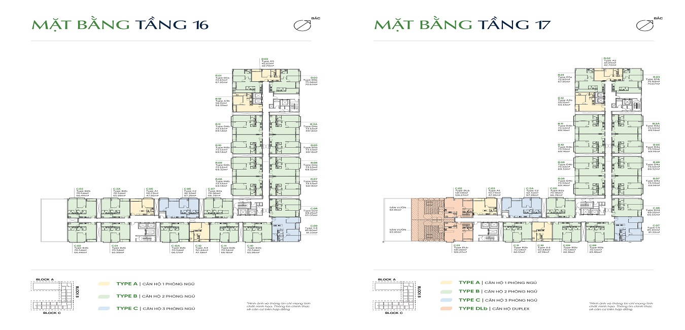 Tầng 16, 17 Tầng 16, 17