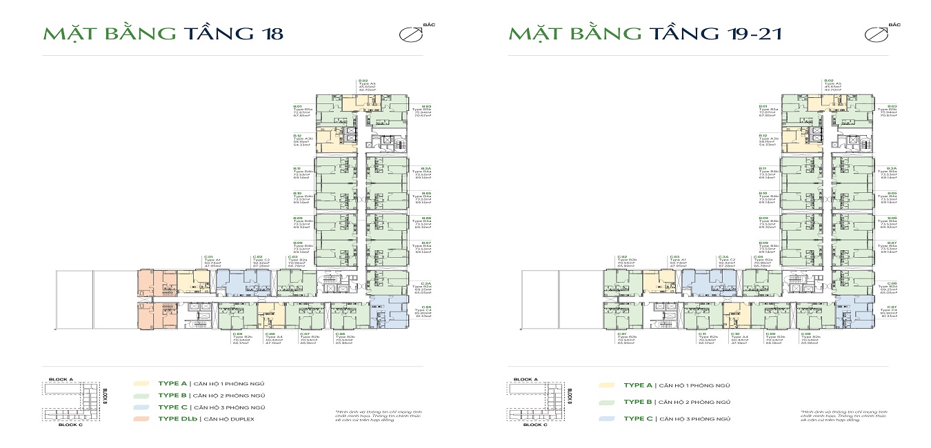 Tầng 18, 19-21 Tầng 18, 19-21