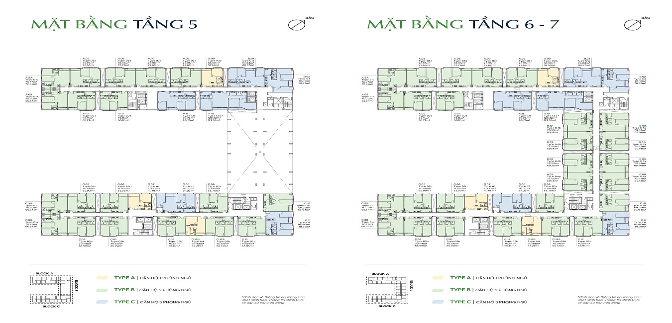 Tầng 5, 6, 7 Tầng 5, 6, 7
